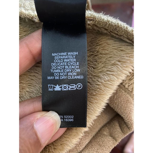 Vintage Claiborne Jacket Women Size L Tan Fall Spring Casual - Picture 10 of 10